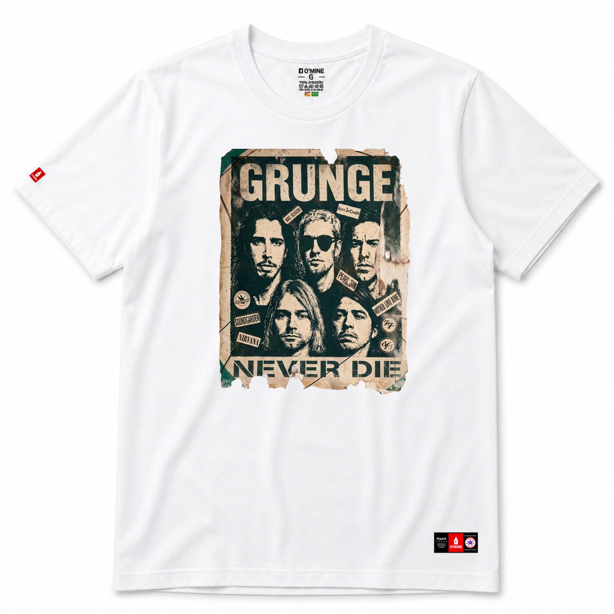 Camiseta Cartaz Grunge