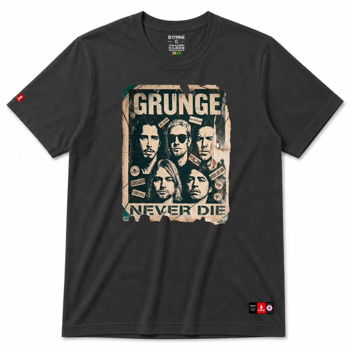 Camiseta Cartaz Grunge